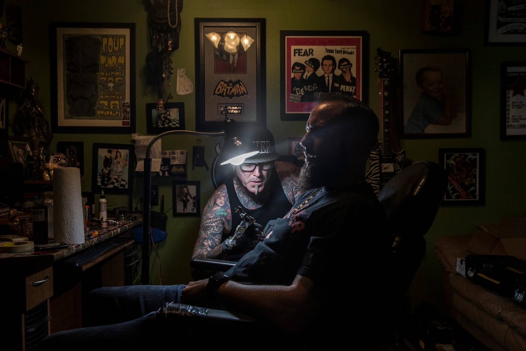 a survivor of the Route 91 Harvest Festival shooting shows their tattoos!