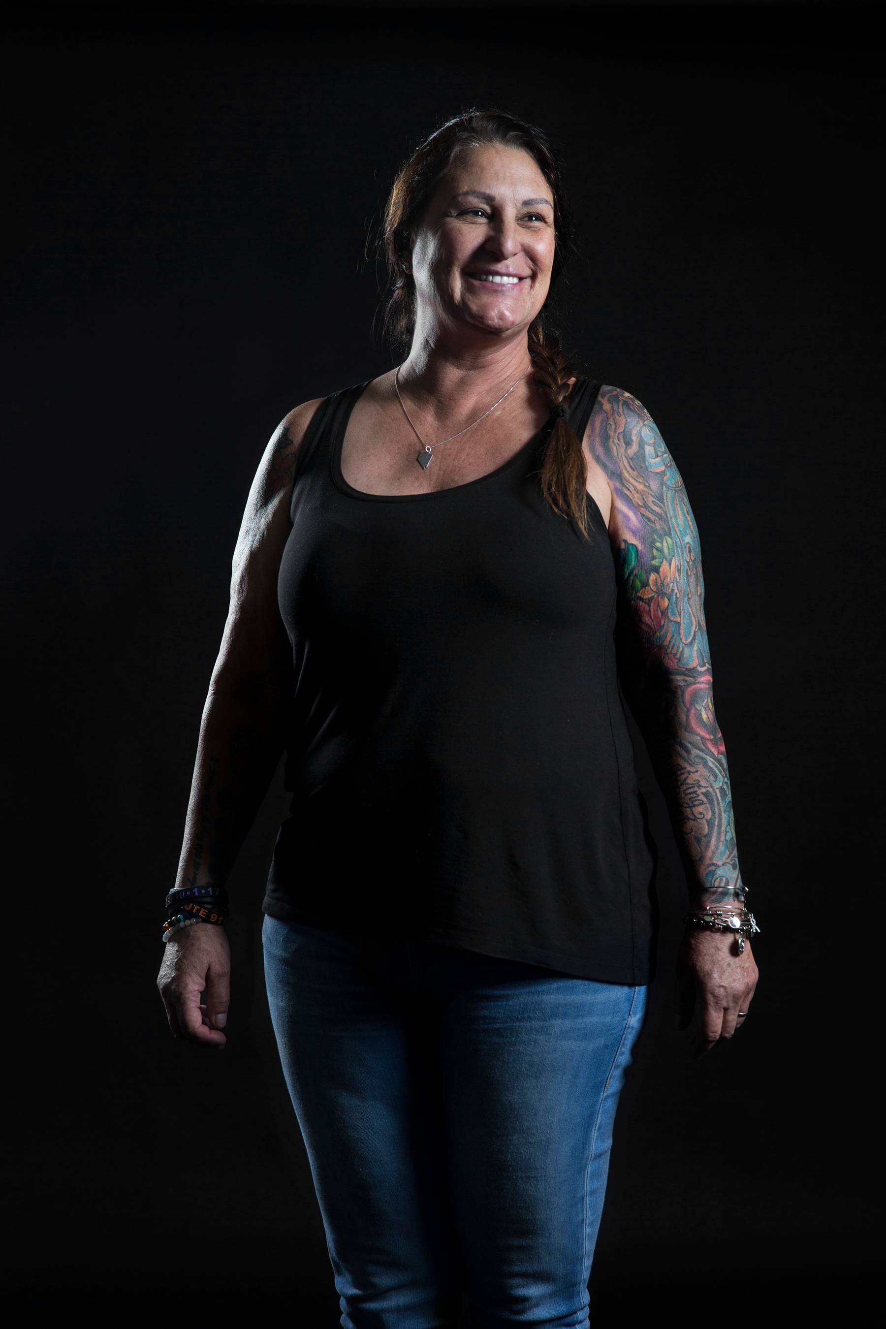 a survivor of the Route 91 Harvest Festival shooting shows their tattoos!
